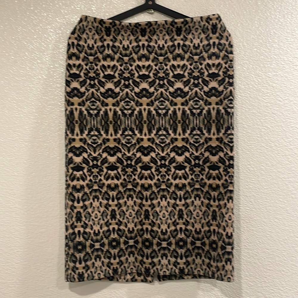 New York & Company Cheetah Print Pencil Skirt